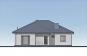 Одноэтажный дом с террасой, 3 спальнями и отделкой облицовочным кирпичом Rg6092 Фасад1