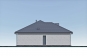 Одноэтажный дом с террасой, 3 спальнями и отделкой облицовочным кирпичом Rg6092 Фасад4
