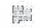 Проект одноэтажного дома с террасой, 3 спальнями и отделкой облицовочным кирпичом Rg6093z (Зеркальная версия) План2