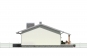 Одноэтажный дом с подвалом, террасой и тремя спальнями Rg6102z (Зеркальная версия) Фасад2
