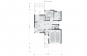 Двухэтажного жилого дома с подвалом, террасой, гаражом и балконом Rg6103z (Зеркальная версия) План2