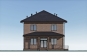 Двухэтажный дом с террасами, 4 спальнями и отделкой облицовочным кирпичом Rg6106 Фасад3