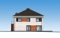 Проект двухэтажного дома с террасой гаражом Rg6108 Фасад4