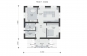 Двухэтажный жилой дом с верандой Rg6120z (Зеркальная версия) План2