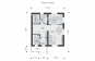Одноэтажный дом с мансардой, 3 спальнями и отделкой сайдингом Rg6123z (Зеркальная версия) План2