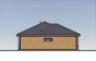 Одноэтажный дом с террасой, 3 спальнями и отделкой облицовочным кирпичом Rg6124 Фасад4