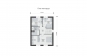 Одноэтажный дом с мансардой, террасой, 3 спальнями и отделкой гибким кирпичом Rg6125z (Зеркальная версия) План4