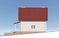 Одноэтажный дом с подвалом, гаражом и мансардой Rg6134z (Зеркальная версия) Фасад2