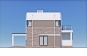Двухэтажный дом с террасами, кабинетом и тремя спальнями Rg6137z (Зеркальная версия) Фасад4
