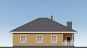 Одноэтажный дом с террасой, 5 спальнями и отделкой штукатуркой Rg6139 Фасад3