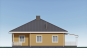 Одноэтажный дом с террасой, 5 спальнями и отделкой штукатуркой Rg6139 Фасад4