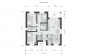 Одноэтажный дом с террасой, 3 спальнями и отделкой облицовочным кирпичом Rg6140 План2