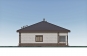 Одноэтажный дом с террасой, 3 спальнями и отделкой облицовочным кирпичом Rg6140 Фасад2