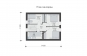 Одноэтажный дом с мансардой, 4мя спальнями и террасой Rg6159z (Зеркальная версия) План4