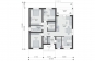 Одноэтажный дом с тремя спальнями и террасой Rg6160z (Зеркальная версия) План2