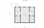 Одноэтажный дом с подвалом, 3 спальнями и кабинетом Rg6166z (Зеркальная версия) План1
