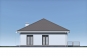 Одноэтажный дом с террасой, 3 спальнями и отделкой штукатуркой и планкеном Rg6170 Фасад2