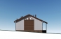 Одноэтажный дом с террасой, 3 спальнями и крыльцом Rg6178z (Зеркальная версия) Фасад3