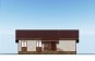 Одноэтажный дом с террасой, 3 спальнями и крыльцом Rg6178z (Зеркальная версия) Фасад4