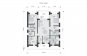 Одноэтажный дом с кабинетом, террасой и облицовкой фиброцементными панелями Rg6186z (Зеркальная версия) План2