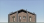 Одноэтажный дом с кабинетом, террасой и облицовкой фиброцементными панелями Rg6186z (Зеркальная версия) Фасад1