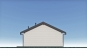 Одноэтажный дом с террасой, тремя спальнями и отделкой сайдингом Rg6188z (Зеркальная версия) Фасад2