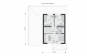 Одноэтажный дом с мансардой, гаражом и четырьмя спальнями Rg6194z (Зеркальная версия) План4