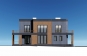 Двухэтажный дом с террасой, 4 спальнями и двумя балконами Rg6201z (Зеркальная версия) Фасад1