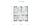 Одноэтажный дом с мансардой, террасой и тремя спальнями. Rg6203z (Зеркальная версия) План4