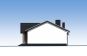Одноэтажный жилой дом с террасой и вторым светом Rg6204z (Зеркальная версия) Фасад4