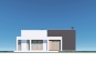 Одноэтажный дом с террасой и отделкой штукатуркой Rg6207 Фасад1