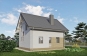 Одноэтажный дом с мансардой, погребом и отделкой кирпичом Rg6208z (Зеркальная версия) Вид3