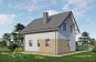 Одноэтажный дом с мансардой, погребом и отделкой кирпичом Rg6208z (Зеркальная версия) Вид4