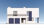 Двухэтажный дом с террасами, балконом и гаражом на 2 машины Rg6212z (Зеркальная версия) Фасад1