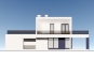 Двухэтажный дом с террасами, балконом и гаражом на 2 машины Rg6212z (Зеркальная версия) Фасад2