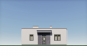Одноэтажный дом с плоской крышей, тремя спальнями и отделкой штукатуркой и планкеном Rg6213z (Зеркальная версия) Фасад1