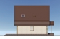 Одноэтажный дом с мансардой, гаражом и тремя спальнями Rg6215z (Зеркальная версия) Фасад2