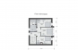 Одноэтажный дом с мансардой, гаражом и отделкой штукатуркой и планкеном. Rg6227 План4