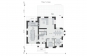 Одноэтажный дом с мансардой, гаражом и просторной гостиной Rg6232z (Зеркальная версия) План2