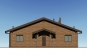 Одноэтажный дом с террасой, крыльцом и 4 спальнями Rg6234 Фасад1