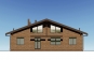 Одноэтажный дом с террасой, крыльцом и 4 спальнями Rg6234z (Зеркальная версия) Фасад3