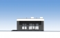 Одноэтажный дом с террасой и парилкой Rg6238z (Зеркальная версия) Фасад1