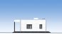 Одноэтажный дом с террасой и парилкой Rg6238z (Зеркальная версия) Фасад4