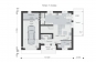 Одноэтажный дом с мансардой, гаражом и кабинетом Rg6240z (Зеркальная версия) План2