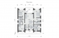 Одноэтажный дом с кабинетом, террасой и облицовкой фиброцементными панелями Rg6244z (Зеркальная версия) План2
