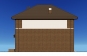 Двухэтажный дом с террасой, гаражом и облицовкой кирпичом. Rg6245 Фасад2