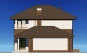 Двухэтажный дом с террасой, гаражом и облицовкой кирпичом. Rg6245 Фасад4