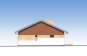 Одноэтажный жилой дом с террасой, гаражом и вторым светом Rg6253 Фасад2