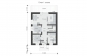 Одноэтажный дом с мансардой, кабинетом и тремя спальнями Rg6260z (Зеркальная версия) План2