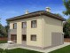 Проект двухэтажного дома с гаражом и террасой Rg5002z (Зеркальная версия) Вид3